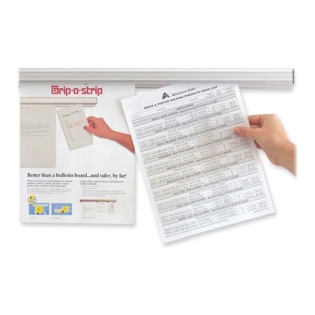 Advantus Advantus Grip-A-Strip Mounting Rail - 24" x 1-1/2" 2000**